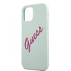 Guess GUHCP12MLSVSBF iPhone 12/12 Pro 6,1 niebieski fuksja/blue fuschia hardcase Silicone Vintage